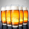 Haonai glass, wholesale customized beer glass cup